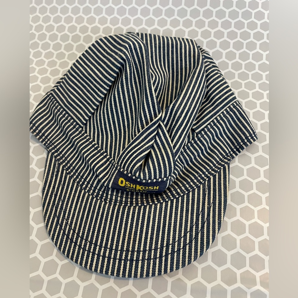 Osh Gosh train conductor hat for kids